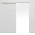 Frontansicht von CLASSEN Schiebetürsystem Norwegische Esche CPL ohne Zarge PL-Norm