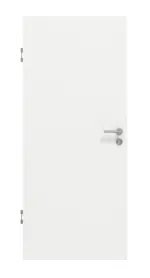 Frontansicht von GARANT Wärmeschutztür D354-60 Designer White Resopal