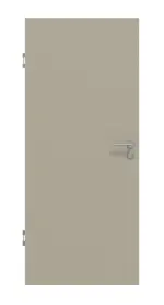 Frontansicht von GARANT Wärmeschutztür Matt Seidengrau 7044 G-TEC