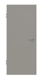 Frontansicht von GARANT Wärmeschutztür U12115SD Platingrau GHK08
