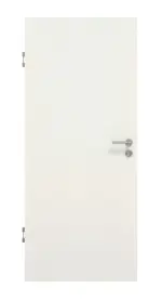 Frontansicht von GARANT Wärmeschutztür Weiß Struktur Premium GCK08