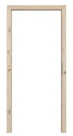 Frontansicht von Blendrahmen Kiefer Massivholz - Radex