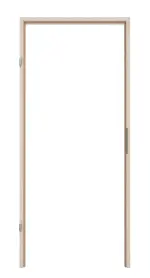 Frontansicht von Blockrahmen Akazie hell CPL - Classen