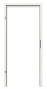 Frontansicht von GARANT Zarge für Wohnungseingangstüren 0135-60 Rain Resopal mit eckiger Kante