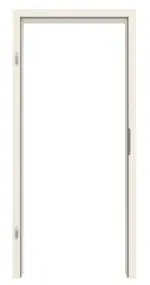 Frontansicht von GARANT Zarge 0140-60 Dawn Resopal mit eckiger Kante