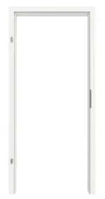 Frontansicht von GARANT Zarge für Wärmeschutztüren D354-60 Designer White Resopal mit eckiger Kante