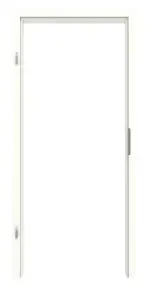 Frontansicht von GARANT Zarge U11026SD Kristallweiß GHK08 mit eckiger Kante