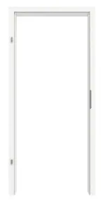 Frontansicht von GARANT Zarge für Rauchschutztüren U11209SD Edelweiß GHK08 mit eckiger Kante