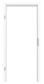 Frontansicht von Esche Weiß ES 242 PortaLit Zarge (Rundkante) - Westag