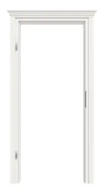 Frontantsicht von Krone Lackweiß RAL 9016 inkl. Zarge - Classen