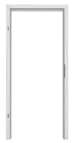 Frontansicht von GARANT Zarge für Wohnungseingangstüren Authentic Grigio CePaL mit runder Kante