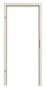 Frontansicht von GARANT Zarge für Brandschutztüren T30 Authentic Perl CePaL mit runder Kante