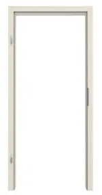 Frontansicht von GARANT Zarge Authentic Perl CPL mit runder Kante