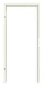 Frontansicht der Zarge von GARANT Rauchschutztür-Set T30 Weißlack RAL 9010 CePaL inkl. Zarge