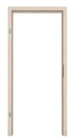 Frontansicht von Zarge Akazie hell CPL mit runder Kante - Classen