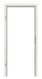 Frontansicht von Zarge Norwegische Esche CPL mit runder Kante - Classen