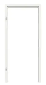 Frontansicht von Zarge Lackweiß RAL 9016 mit runder Kante - Classen