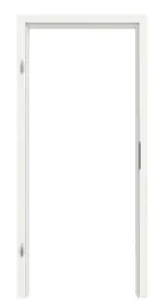 Frontansicht von Zarge Weiß RAL 9016 CPL mit runder Kante - Classen