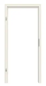 Frontansicht von Profilzarge Weißlack RAL 9010 - Kilsgaard