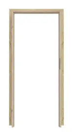 Frontansicht von CLASSEN Zarge Arcus Eiche Cleveland 3D Look