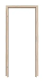 Frontansicht von CLASSEN Zarge Arcus Eiche Sonoma 3D Look