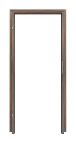 Frontansicht von CLASSEN Zarge Arcus Esche Graphit Iridium