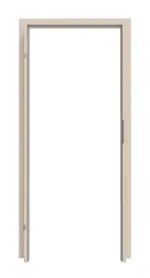 Frontansicht von CLASSEN Zarge Arcus Uni Kaschmir Iridium