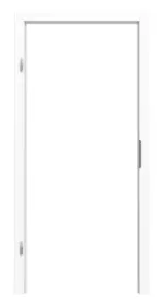 Frontansicht von JELD-WEN Blendrahmen Samtesche Weiß DuriTop CPL