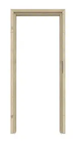 Frontansicht von CLASSEN Zarge Cmok Eiche Cleveland 3D Look