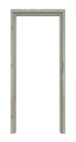 Frontansicht von CLASSEN Zarge Cmok Eiche Gessato 3D Look