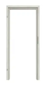 Frontansicht von CLASSEN Zarge Cmok Eiche Grau 3D Look