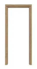 Frontansicht von CLASSEN Zarge Cmok Eiche Tocantis 3D Look