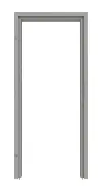 Frontansicht von CLASSEN Zarge Cmok Grau Matt Primo