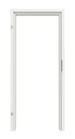 Frontansicht von CLASSEN Zarge Cmok RAL 9003 CPL