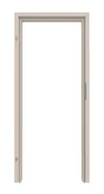 Frontansicht von CLASSEN Zarge Cmok Uni Kaschmir Iridium