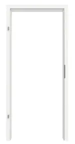 Frontansicht von GARANT Zarge für Objektinnentüren D354-60 Designer White Resopal mit eckiger Kante