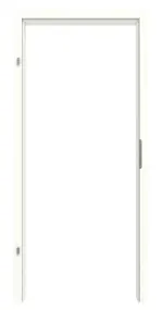 Frontansicht von GARANT Zarge für Objektinnentüren U11026SD Kristallweiß GHK08 mit eckiger Kante