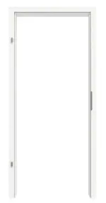 Frontansicht von GARANT Zarge für Objektinnentüren U11209SD Edelweiß GHK08 mit eckiger Kante