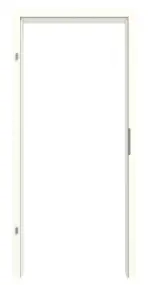 Frontansicht von GARANT Zarge für Objektinnentüren W1000ST9 Premium Weiß GHK08 mit eckiger Kante