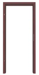 Frontansicht von WESTAG Zarge Rosso Jaipur FX 0751 FENIX NTM