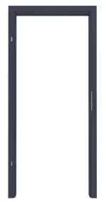 Frontansicht von WESTAG Zarge für Wohnungseingangstür Blu Fes FX 0754 FENIX NTM