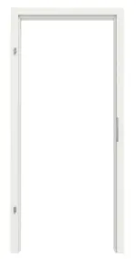 Frontansicht von WESTAG Zarge für Brandschutztüren T-30  Sira Weiß ähnl. RAL 9003 Westalack Soft 