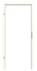 Frontansicht von GARANT Zarge für Objektinnentüren 0105-60 Pearl White CePaL mit kleiner Rundkante