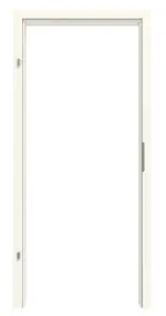 Frontansicht von GARANT Zarge für Objektinnentüren 9417-60 Snow White CePaL mit kleiner Rundkante