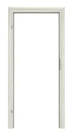 Frontansicht von CLASSEN Zarge New Arcus Eiche Grau 3D Look