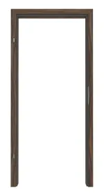 Frontansicht von HÖRMANN Zarge für Brandschutztüren Alpineiche Duradecor ProLine mit Rundkante