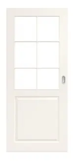 Bild von Stiba Plus 3F LA-6G Schiebetür mit Glasausschnitt - Jeld-Wen