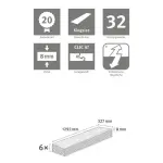 Ansicht von EGGER Laminat Skanderborg Eiche braun Kingsize NatureSense Bild 6