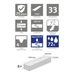 Ansicht von EGGER Klick-Designboden Lana Eiche natur Large Aquadura+ Bild 7