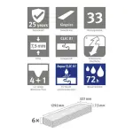 Ansicht von EGGER Klick-Designboden Scivaro Schiefer Kingsize Aquadura+ Bild 7